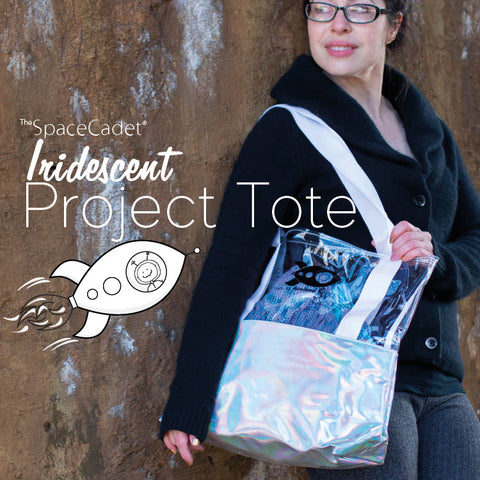 SpaceCadet Iridescent Tote Bags
